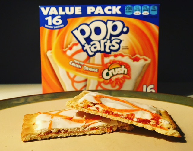 Review Kelloggs Frosted Crush Orange Pop Tarts Junk Banter