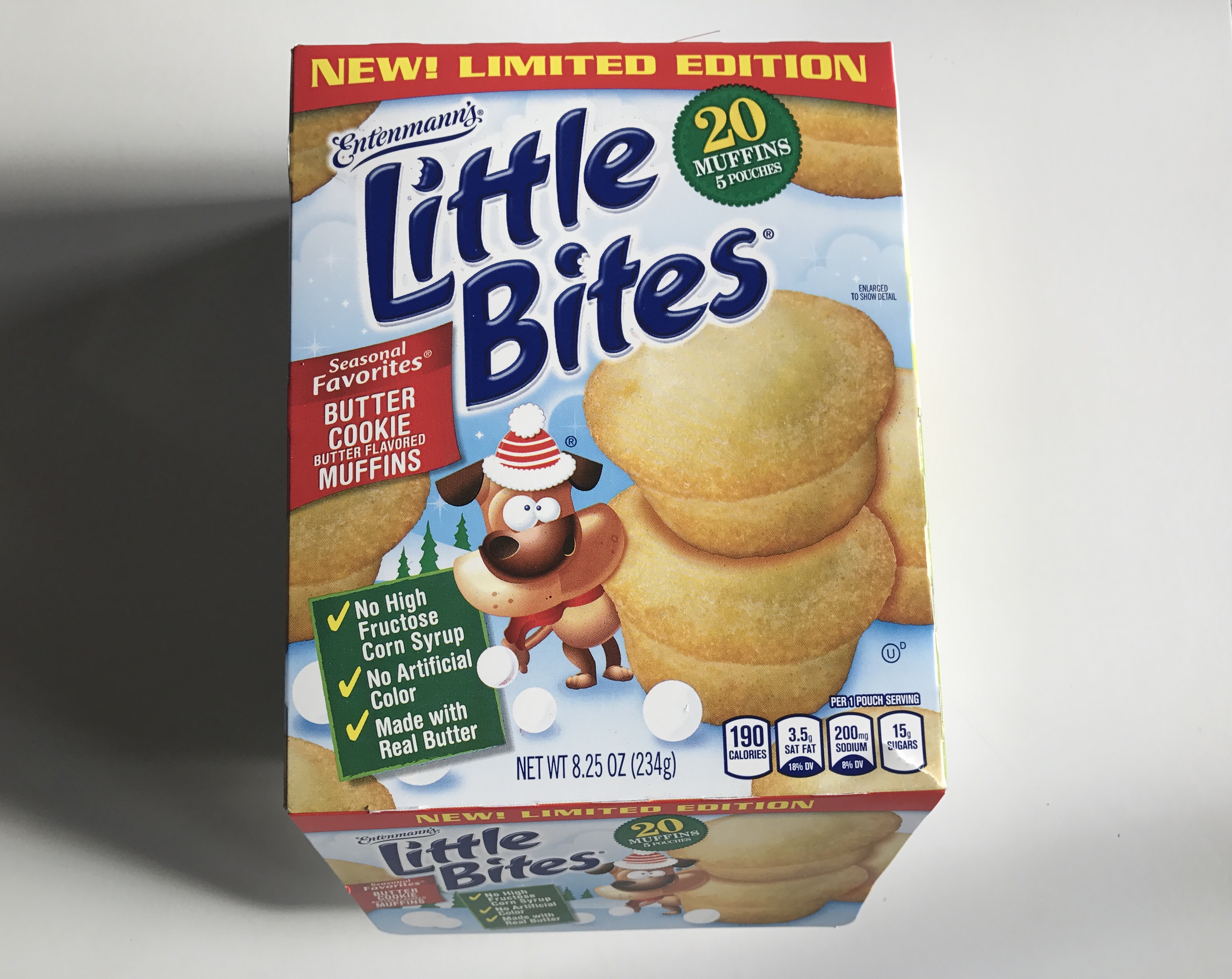 REVIEW: Entenmann's Little Bites Butter Cookie Muffins - Junk Banter