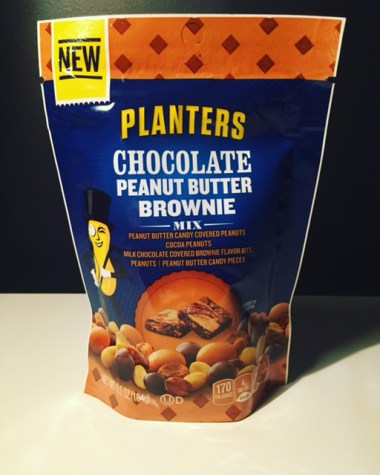 REALLY LATE REVIEW: Planters Chocolate Peanut Butter Brownie Mix