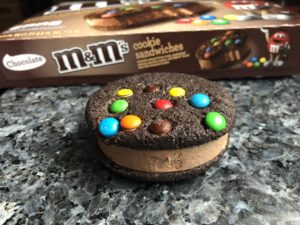 M&M's Chocolate Cookie Sandwiches
