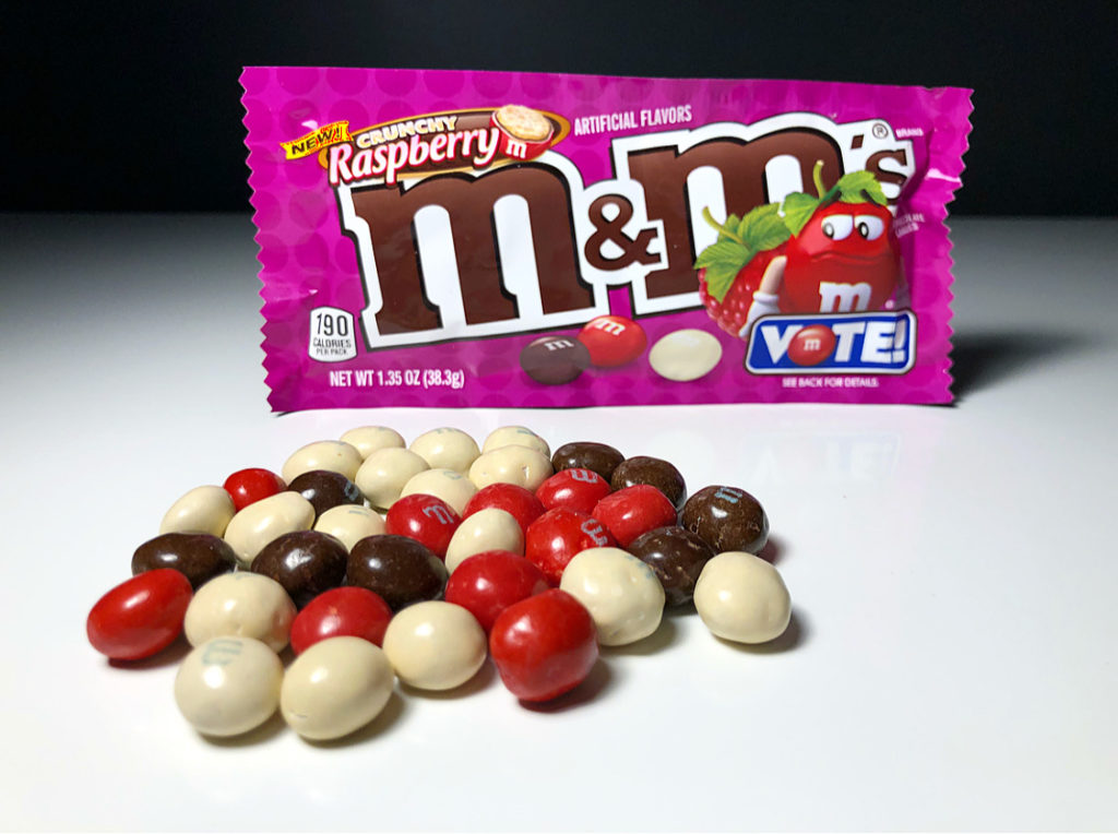 Taste test: M&M's Crunchy Raspberry tops Crunchy Mint, Espresso