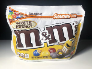 White Chocolate Peanut M&M's