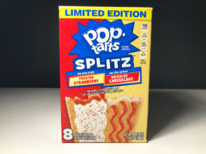 Pop Tarts Splitz (Frosted Strawberry & Drizzled Cheesecake)