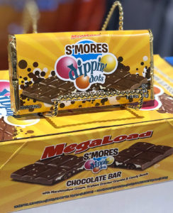 Megaload Dippin' Dots S'mores Chocolate Bar
