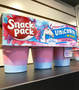 Snack Pack Unicorn Magic Pudding