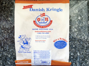 O&H Bakery Pumpkin Danish Kringle