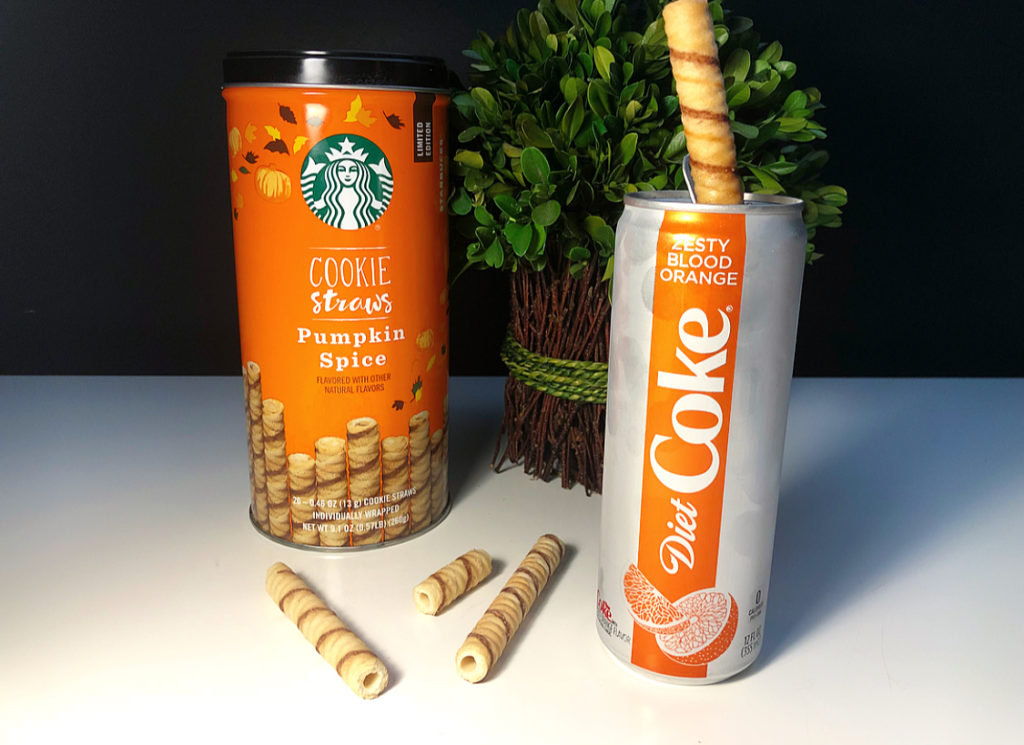 Starbucks Pumpkin Spice Cookie Straws Review - Snack Gator