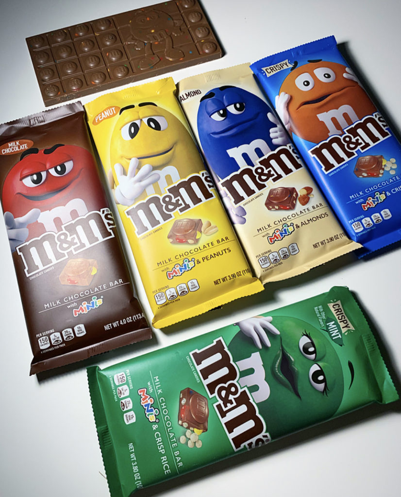 M&M's Milk Chocolate Bars Reviews - Snack Gator