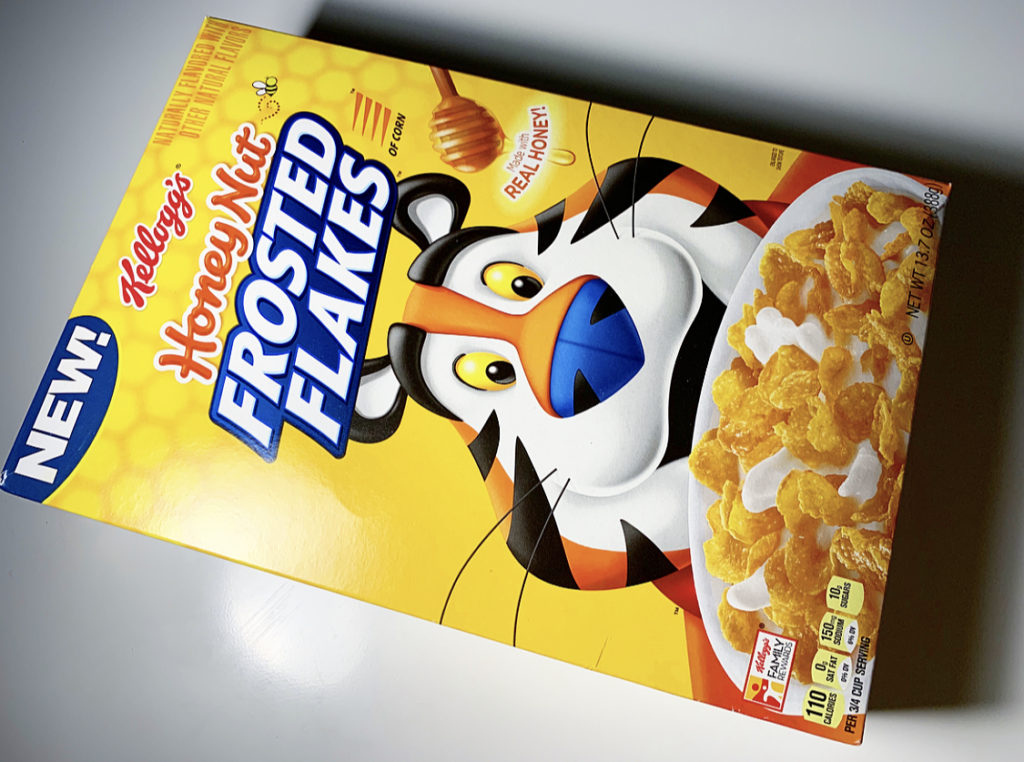 REVIEW: Kellogg's Honey Nut Frosted Flakes - Junk Banter