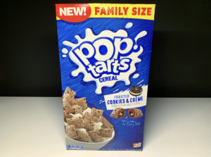 Kellogg's Pop Tarts Cereal Frosted Cookies & Creme