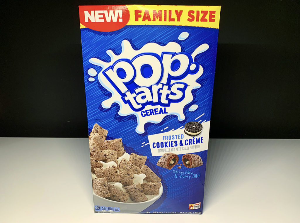 REVIEW (x3): Kellogg's Pop Tarts Cereal (Updated with Frosted Cookies & Creme) Junk Banter