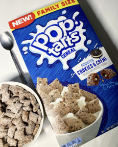 Kellogg's Pop Tarts Cereal Frosted Cookies & Creme