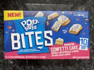 Kelllogg's Frosted Confetti Cake Pop Tarts Bites