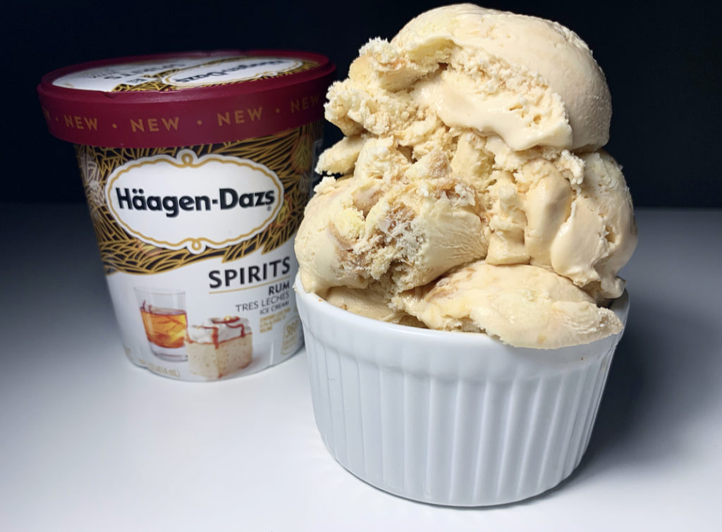 REVIEW: Häagen-Dazs Rum Tres Leches (Spirits Collection) - Junk Banter