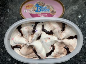 Blue Bunny Chocolate Donut Ice Cream