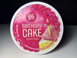 Cool Whip Mix-Ins Birthday Cake