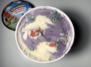 Ben & Jerry's Red, White & Blueberry