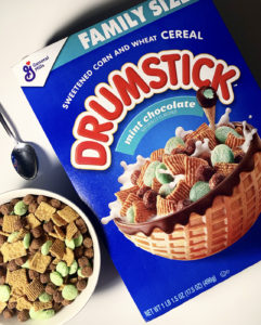 General Mills Nestle Drumstick Cereal (Mint Chocolate)