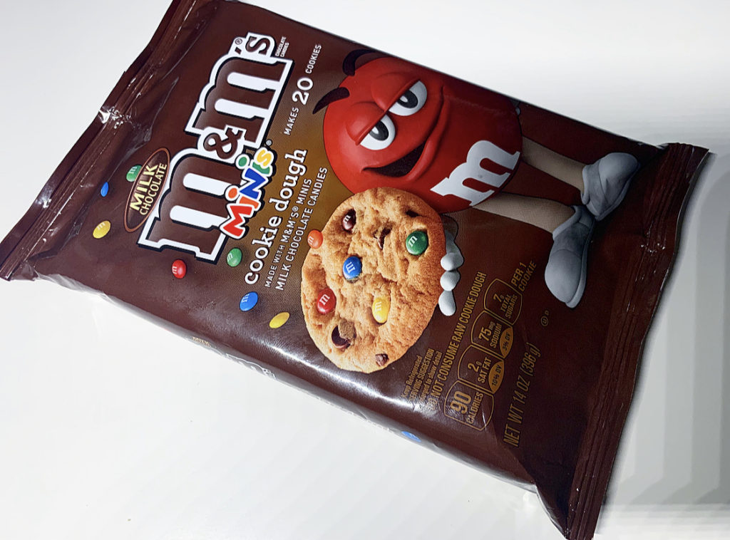 REVIEW: Milk Chocolate M&M's Minis Cookie Dough - Junk Banter
