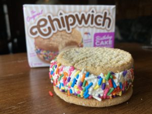 The Original Chipwich Birthday Cake Ice Cream Sandwich