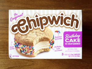 The Originl Chipwich Birthday Cake Ice Cream Sandwich