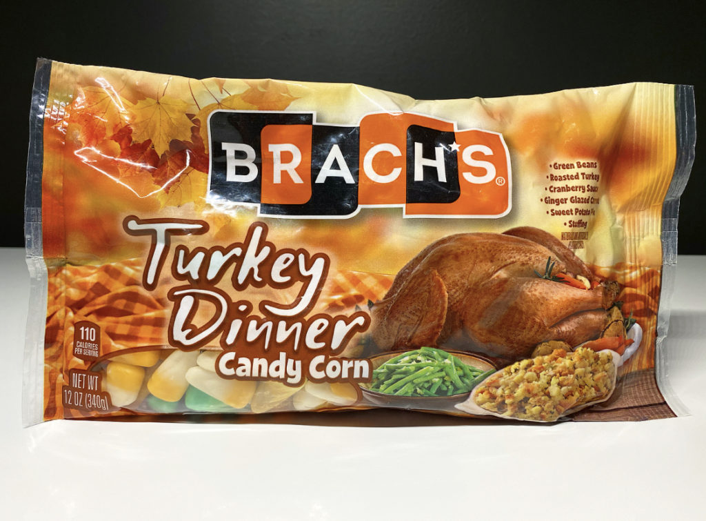 Brach's launches Turkey Dinner candy corn with roasted turkey