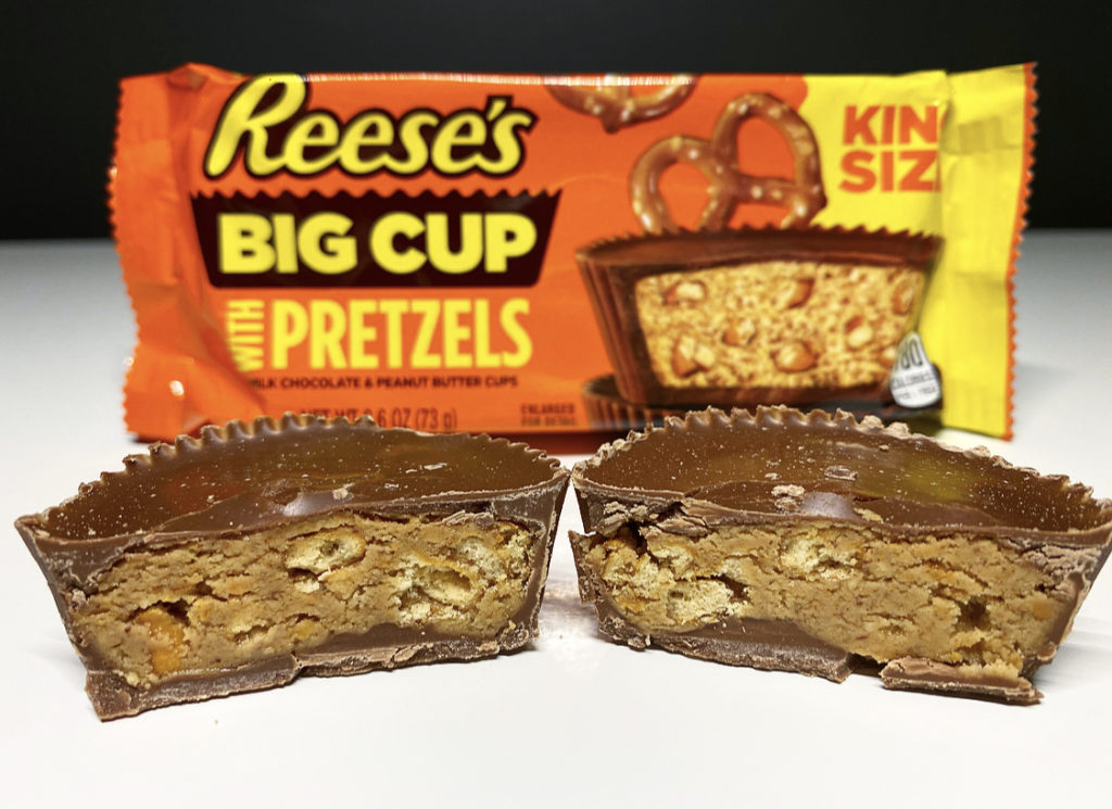Reese’s Big Cup with Pretzels.