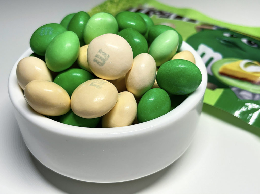 How bad could they be? I thought. They're Not Good. Key Lime White  Chocolate M&Ms : r/candy
