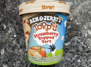 Ben & Jerry's Strawberry Topped Tart