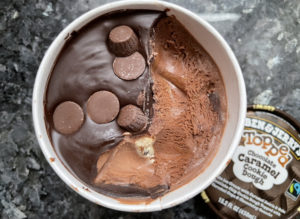 Ben & Jerry's Toped Chocolate Caramel Cookie Dough