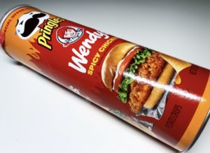 Wendy's Spicy Chicken Sandwich Pringles