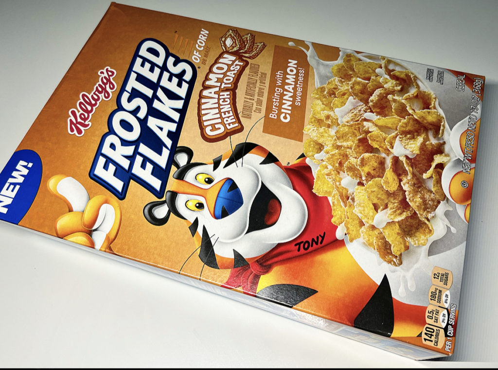REVIEW: Kellogg's Cinnamon French Toast Frosted Flakes - Junk Banter
