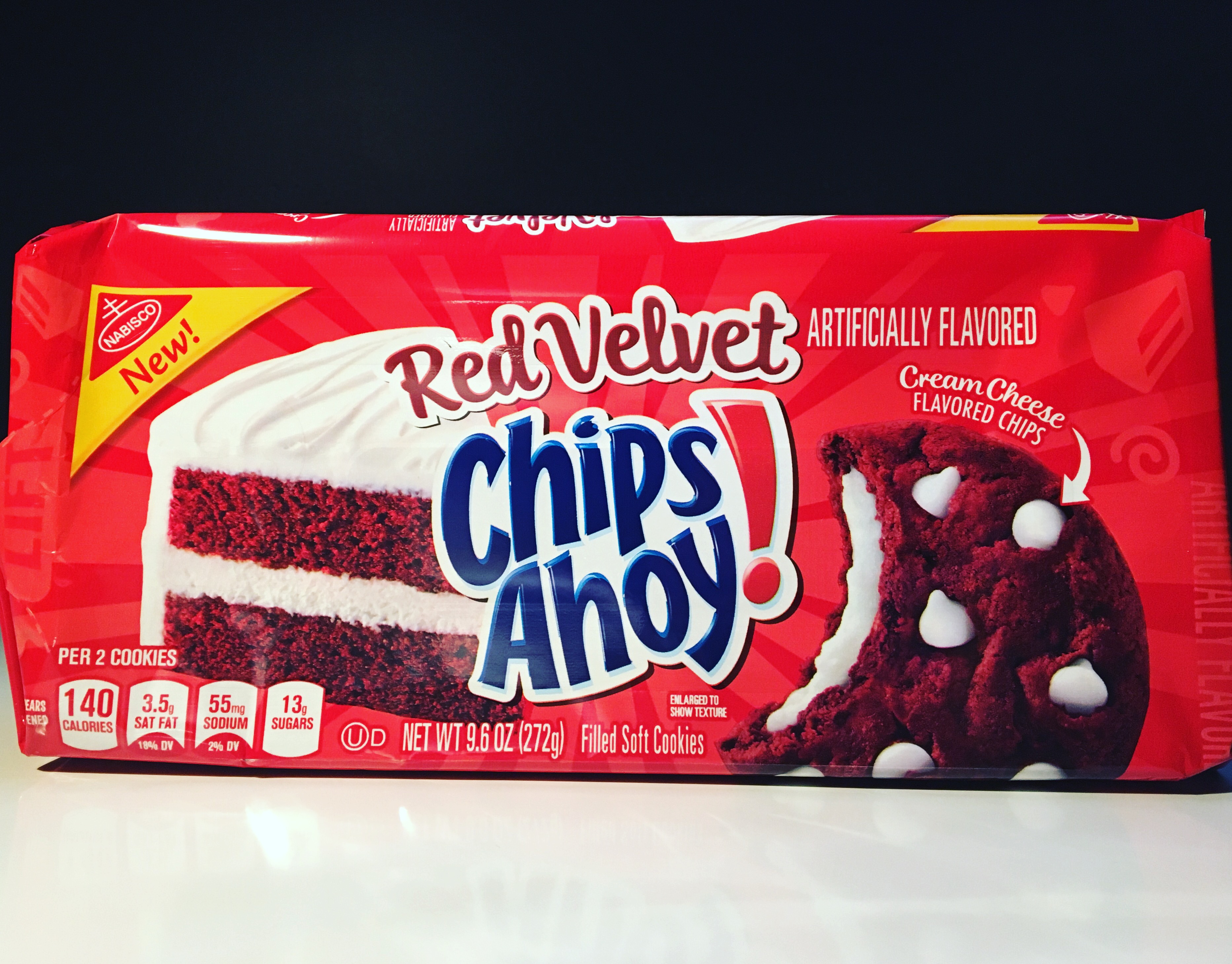 Chips Ahoy! Red Velvet Filled Soft Cookies Pouch, 272 g