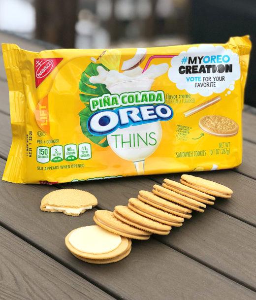 REVIEW Nabisco Piña Colada Oreo Thins Junk Banter