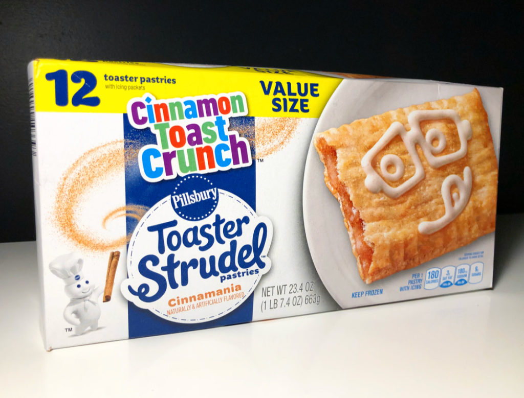 REVIEW: Pillsbury Cinnamon Toast Crunch Cinnamania Toaster Strudel - Junk B...