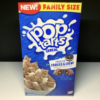 Kellogg's Pop Tarts Cereal Frosted Cookies & Creme