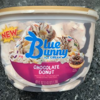 Blue Bunny Chocolate Donut Ice Cream