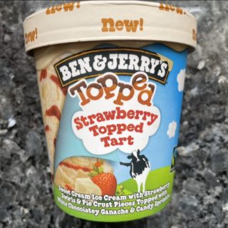 Ben & Jerry's Strawberry Topped Tart