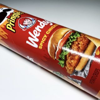 Wendy's Spicy Chicken Sandwich Pringles