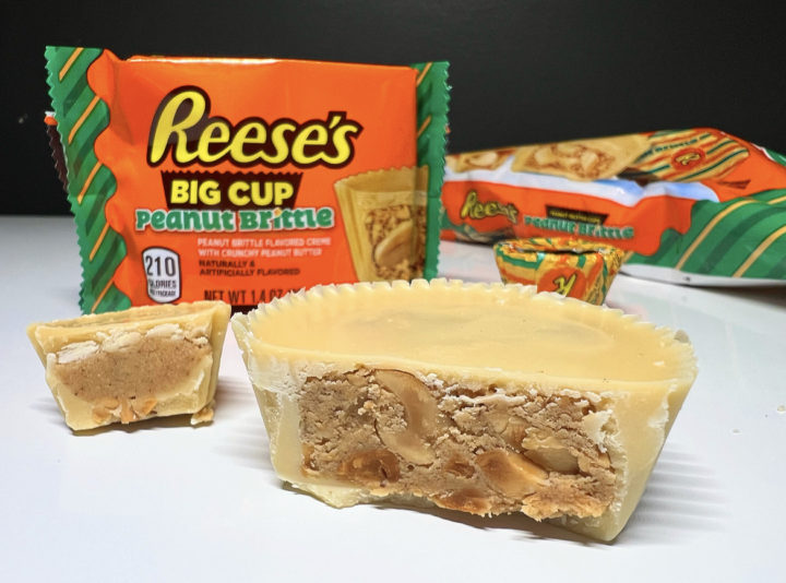 REVIEW Reese's Peanut Brittle Cups Junk Banter