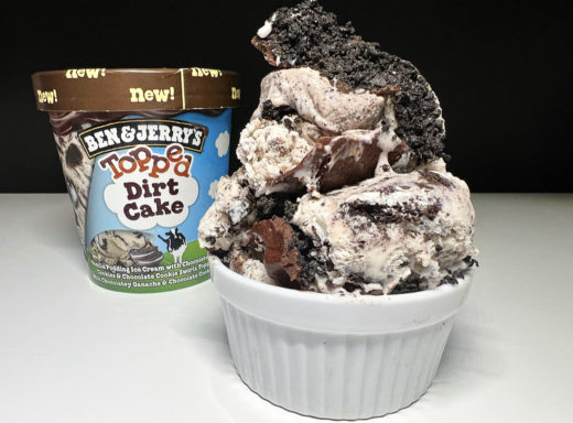 REVIEW: Ben & Jerry's Topped - Dirt Cake - Junk Banter