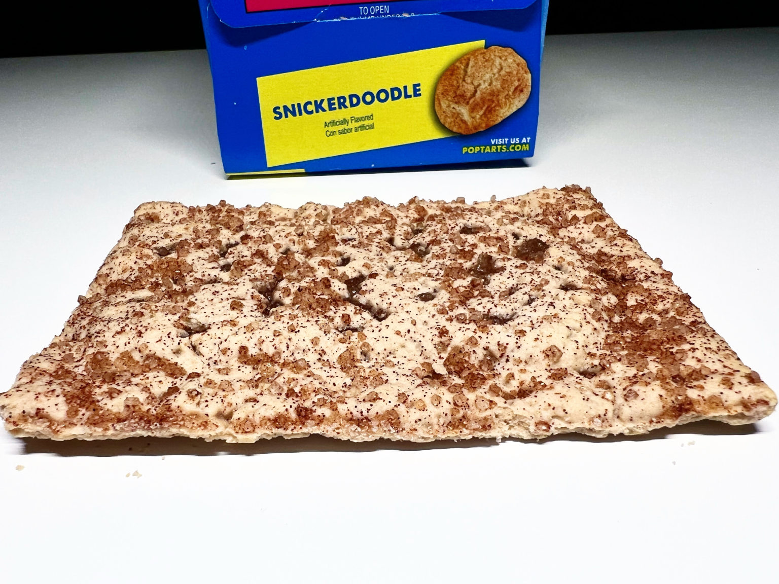 Review Kelloggs Snickerdoodle Pop Tarts Junk Banter