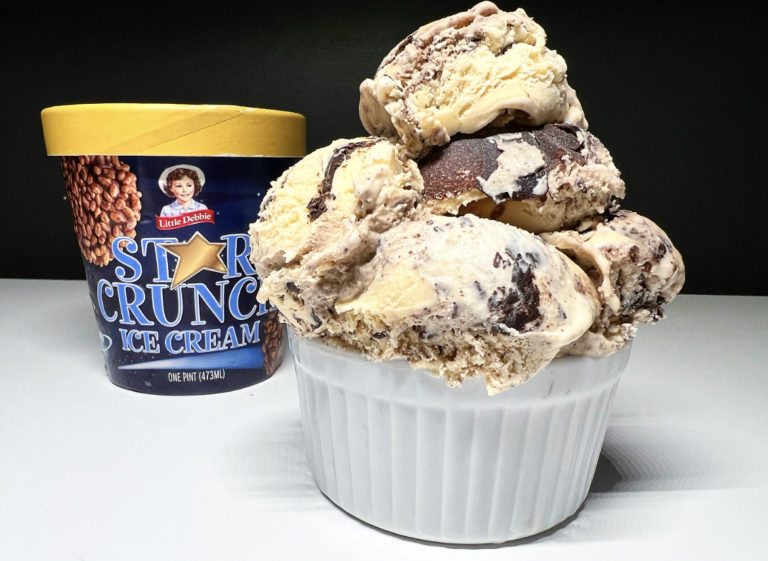 REVIEW: Little Debbie Star Crunch Ice Cream - Junk Banter