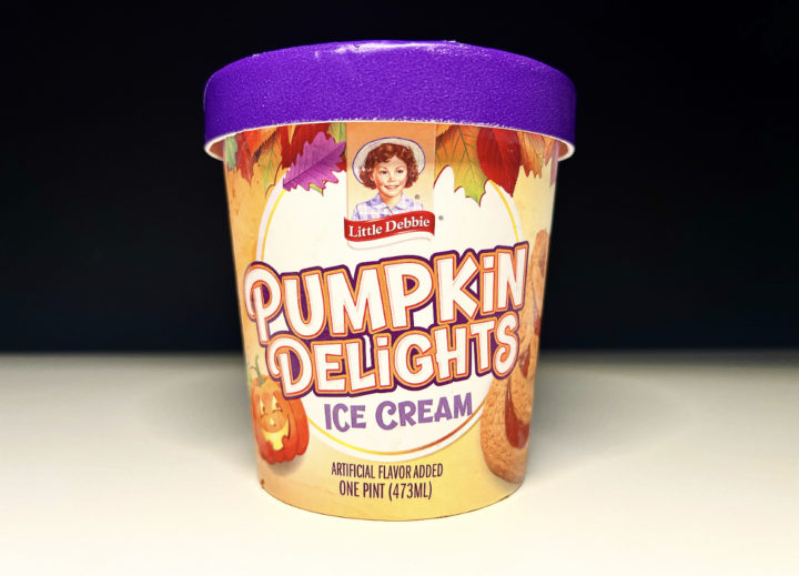 REVIEW: Little Debbie Pumpkin Delights Ice Cream - My Blog